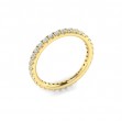 Slim Pave Eternity Ring