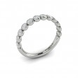 Slim Bezel-Set Stackable Band