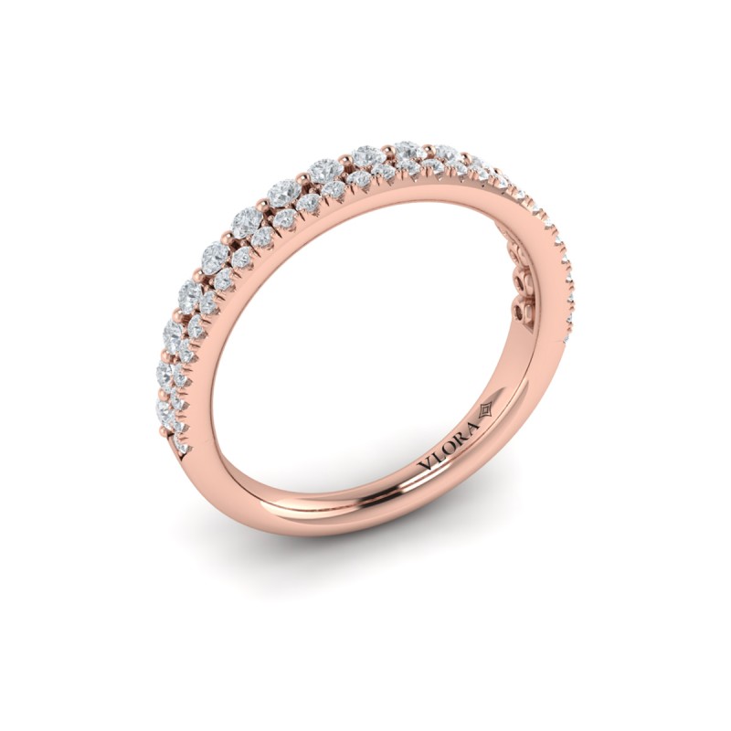 Brilliant Duo Stackable Band