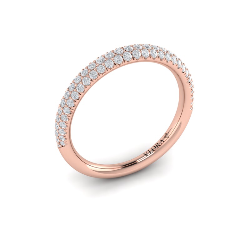 Pave Stackable Band
