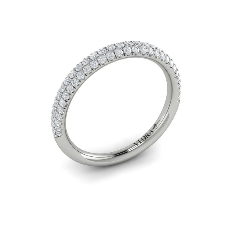 Pave Stackable Band