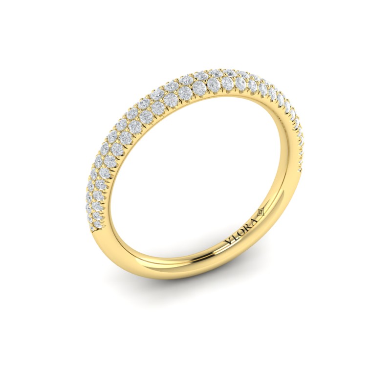 Pave Stackable Band