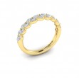 Double Marquise Stackable Band
