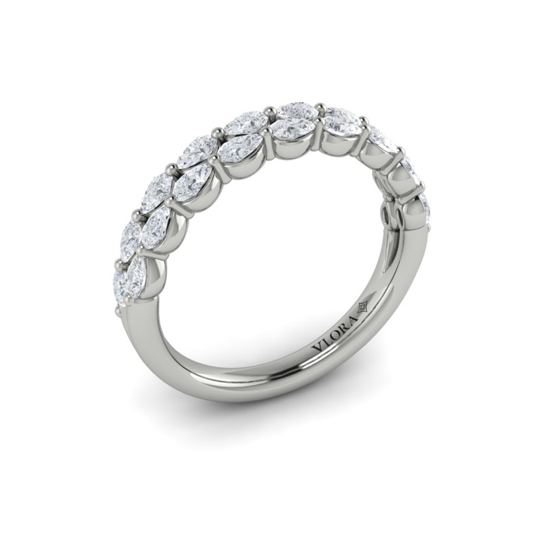 Double Pear Shape Stackable Band