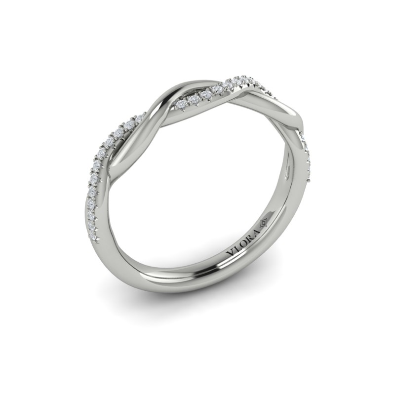 Entwined Stackable Band