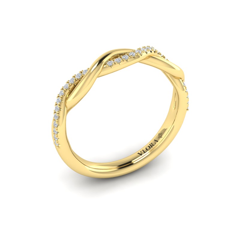 Entwined Stackable Band