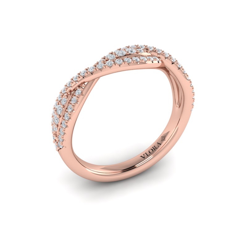 Double Twist Stackable Band