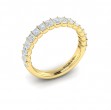 Bold Emerald Cut Stackable Band