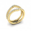 Bold Chevron Ring Enhancer