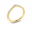 Chevron Contoured Band