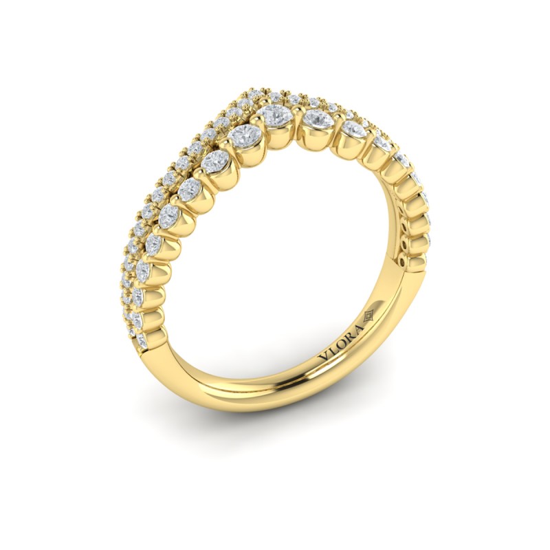Regal Chevron Contoured Band