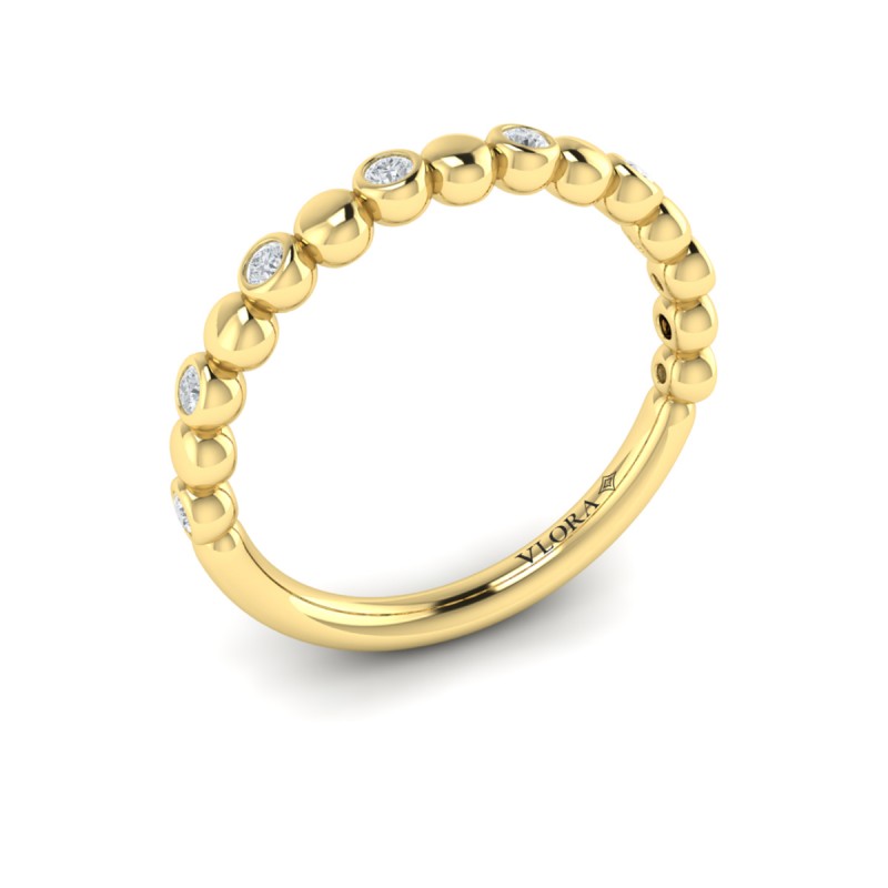 Beaded Stackable Band