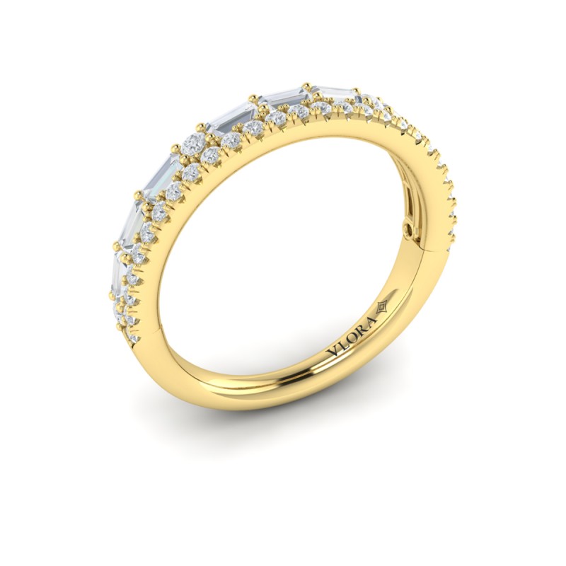 Baguette Duo Stackable Band