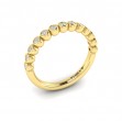 Bezel-Set Stackable Band