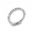 Brilliant Baguette Stackable Band