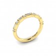 Brilliant Baguette Stackable Band