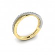 Delicate Wave Stackable Band