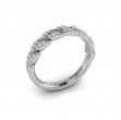 Pave Wheat Stackable Band
