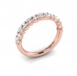 Marquise and Round Stackable Band