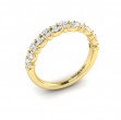 Marquise and Round Stackable Band