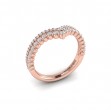 Double Chevron Contoured Band