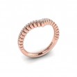 Beaded Contoured Band
