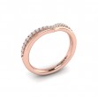 Double Chevron Contoured Band