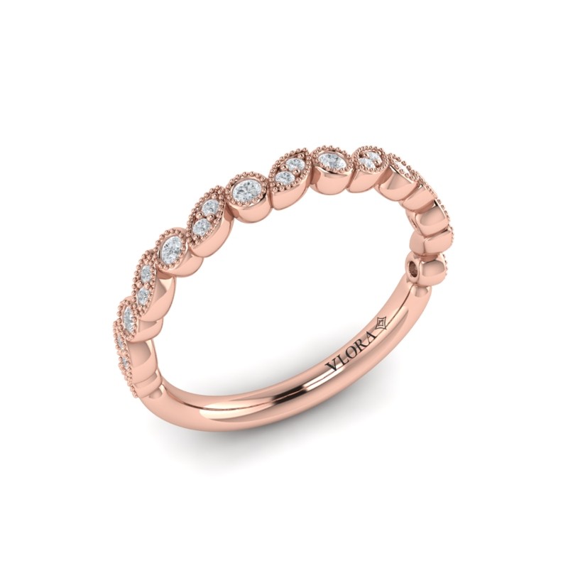Wreath Stackable Band