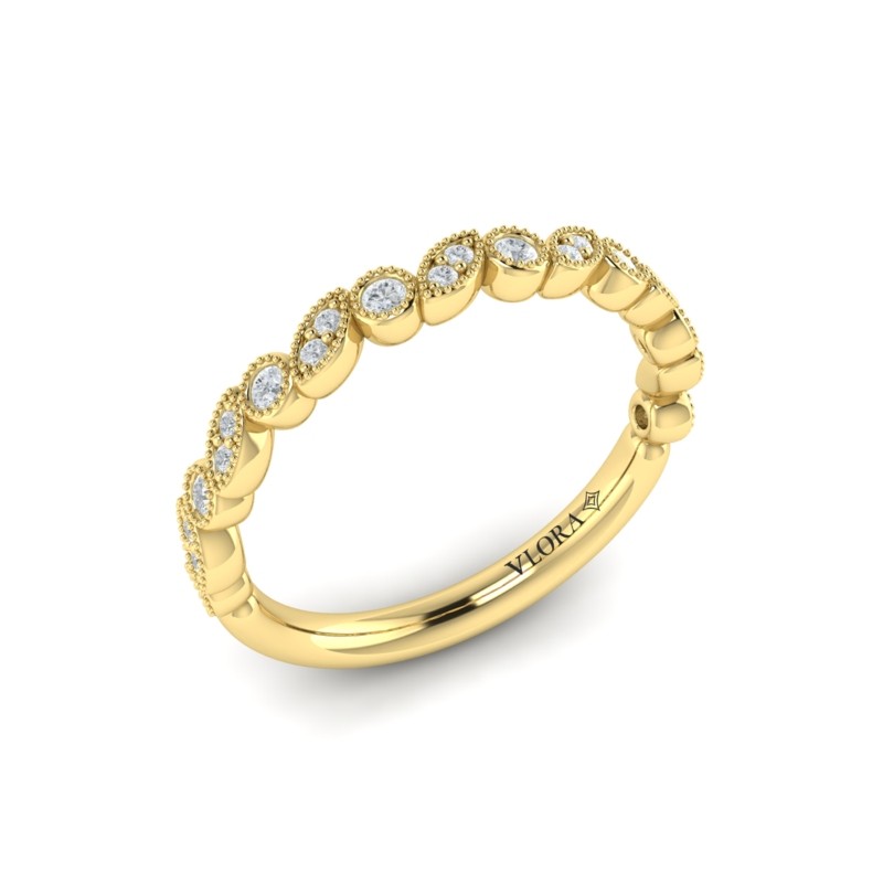 Wreath Stackable Band