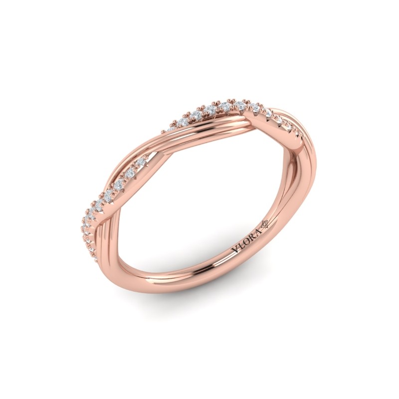 Entwined Stackable Band