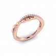 Beaded Twist Stackable Band