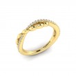 Beaded Twist Stackable Band