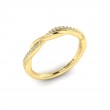 Slim Twist Stackable Band