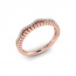 Double Wave Stackable Band