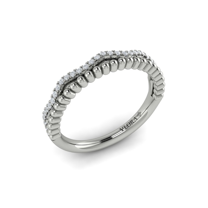 Double Wave Stackable Band