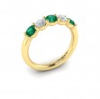 Emerald and Diamond Band