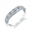 Modern Vintage Wedding Ring - Shayna