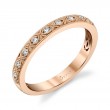 Vintage Inspired Stackable Wedding Band - Sybil