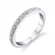 Vintage Inspired Stackable Wedding Band - Sybil