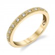 Vintage Inspired Stackable Wedding Band - Sybil