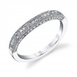 Modern Vintage Wedding Band - Barbara