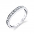 Milgrain Diamond Wedding Ring - Chereen