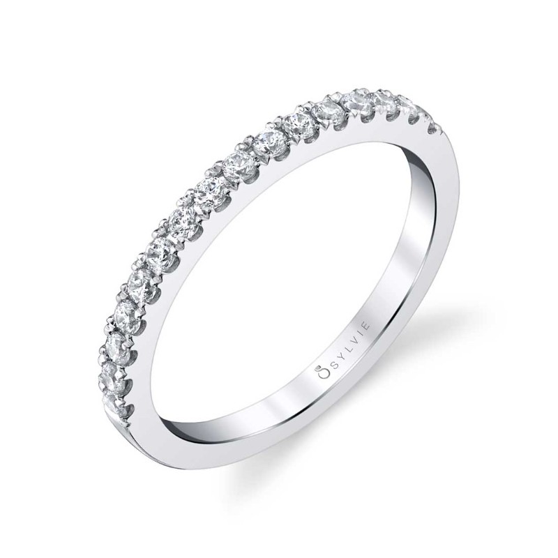 Classic Diamond Wedding Band - Celeste