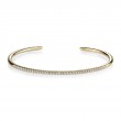 Open Diamond Bangle