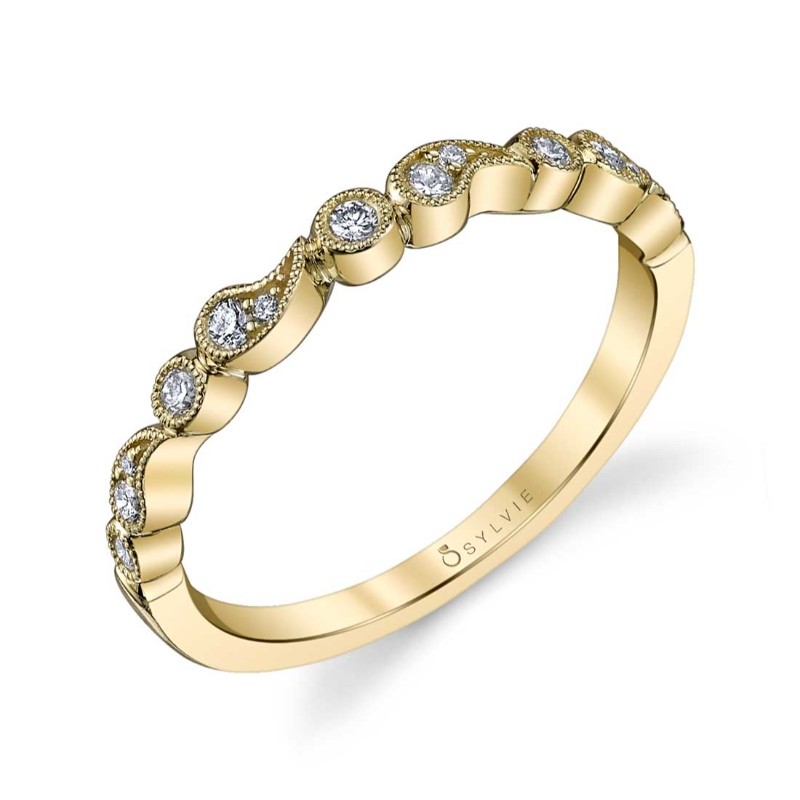 Stackable Wedding Band - Maeva
