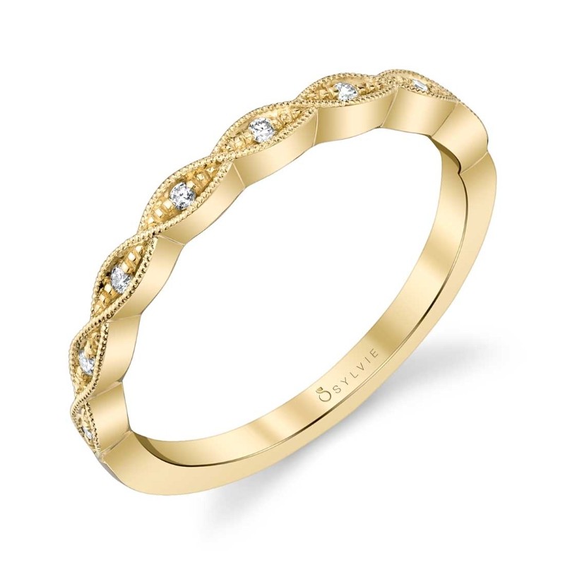 Stackable Wedding Band - Berdine