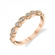 Diamond Stackable Wedding Band - Brynna