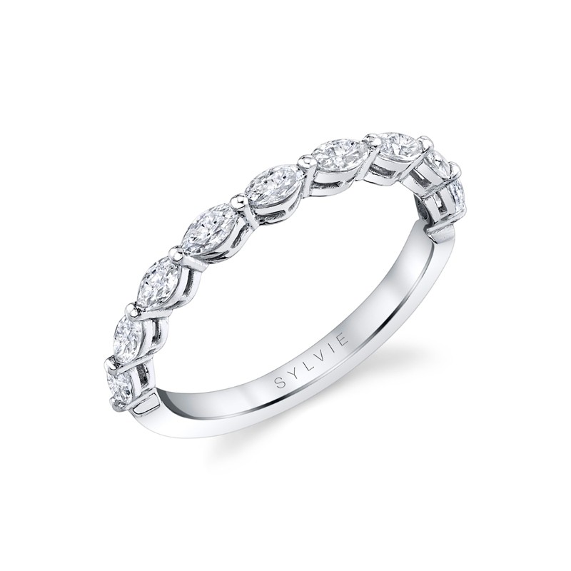 Marquise Wedding Band