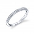 Classic Pave Wedding Ring - Daphne