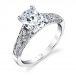 Oval Cut Modern Vintage Engagement Ring - Destine